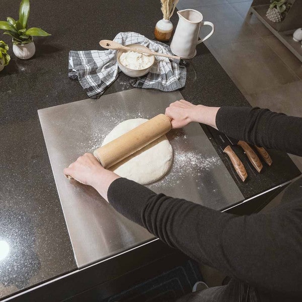 Edelstahl Arbeitsunterlage auf Maß