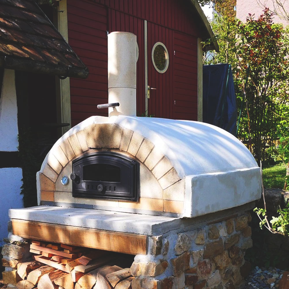 Pizzaofen Aus Schamottsteinen