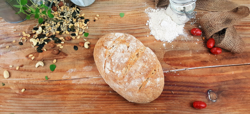 Knuspriges Bauernbrot auf Brotbackstein backen » Rezepte