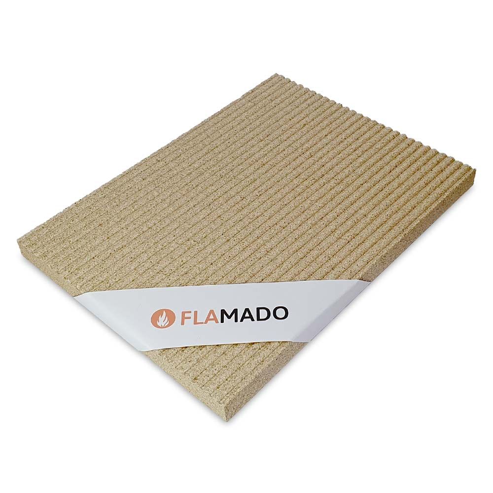 HeWaTherm Lot de 4 plaques de vermiculite, 500 x 300 x 25 mm