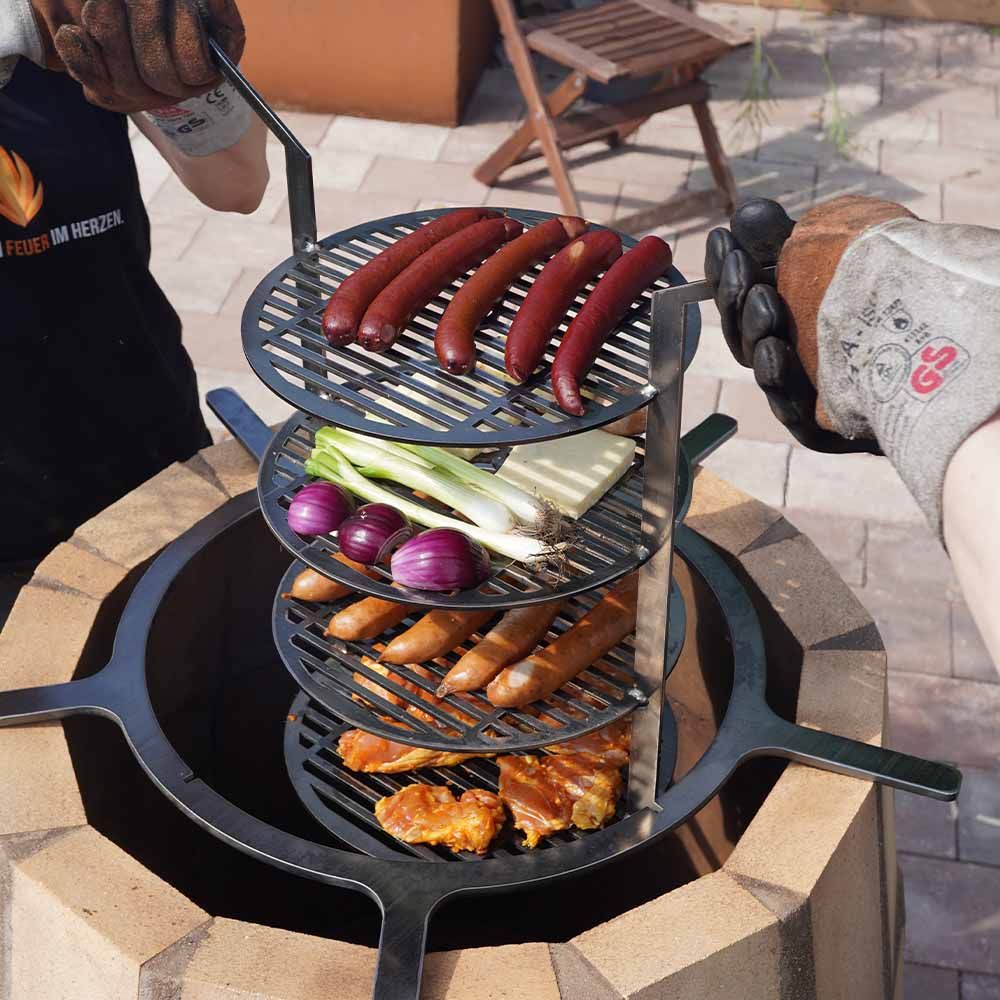 Grill Etagere fur den Tandoor Ofen O 30 5 cm