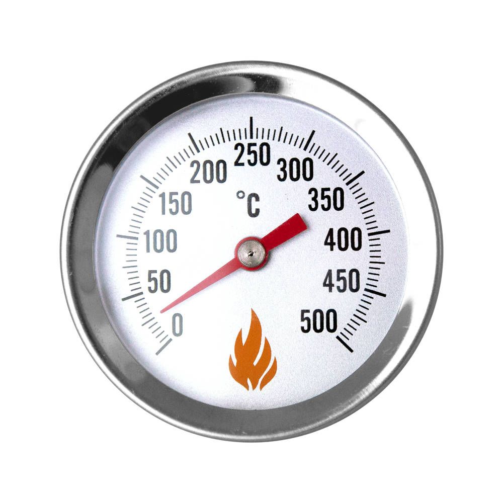 Pizzaofen Thermometer 0-500°C 40mm bis 400mm Schaftlänge => sehr hochwertig 