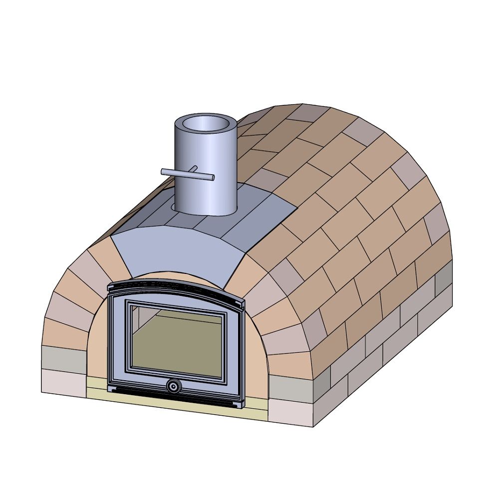 Pizzaofen Bausatz Toskana Premium
