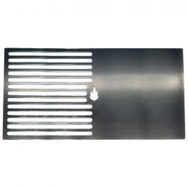 TEPRO Holzkohlegrill »Berkeley«, Grillfläche Grillrost je 21,5 x 44 cm, mit Deckel