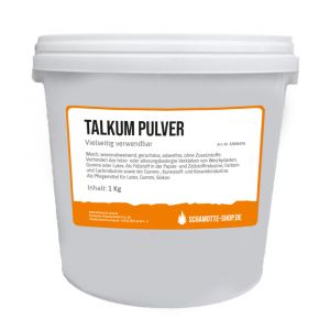 Talkum Pulver 1kg | Rohstoffe | Schamotte-Shop.de | Schamotte-Shop.de