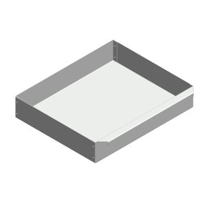 Aschekasten aus Stahlblech 354x290x65mm  Caminos Diplomat  Flamado  Schamotte-Shop.de