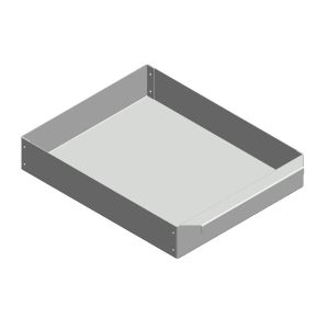 Aschekasten aus Stahlblech 240x297x53mm | Olsberg** | Flamado | Schamotte-Shop.de