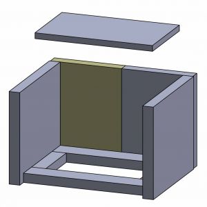 Feuerraumauskleidung Rückwandstein links | passend für Haas+Sohn** | Schamotte-Shop.de