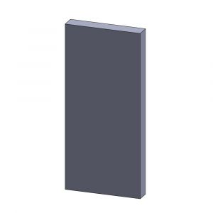 Rückwandstein links/rechts 350x160x30mm (Schamotte) für Wodtke**