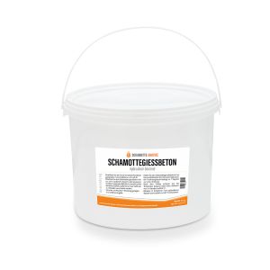 Schamottegiessbeton (hydraulisch) 10kg Schamotte-Shop.de