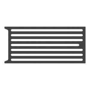 Kaminrost / Ascherost 330x150x10mm passend für Wamsler K185 F/A**