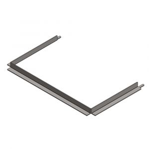 Halterung für Brennraum 498x318x27mm » für Thorma** Kamine| günstig | schamotte-shop.de
