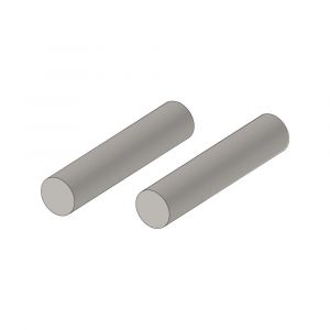 2 Metallstifte für Zugumlenkung 39 x Ø 8 mm » für Caminos** Kamine| günstig | schamotte-shop.de
