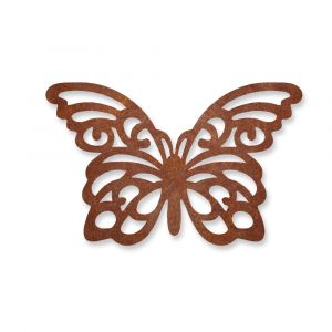 Edelrost Schmetterling Ornament Aufhänger