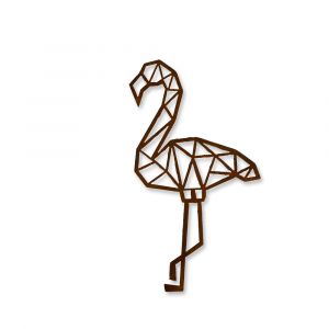 Edelrost Flamingo Ilsebill mit Aufhänger