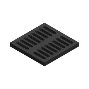 Kaminrost / Ascherost 175x175x15mm passend für Aduro 12 **