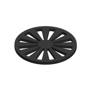 Kaminrost / Ascherost Ø 165x8mm passend für Jydepejsen Bella**