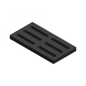 Kaminrost / Ascherost 230x120x15mm passend für Supra Aknaa**
