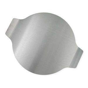 Kuchenblech mit Griffen aus Edelstahl Ø 31 cm