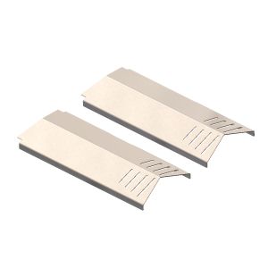 Aromaschienen Edelstahl 36,5 cm 2 Stk passend für Tepro Gasgrill **