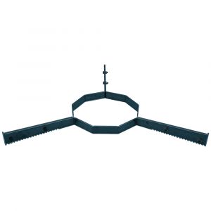 Halterung Feuerplatte 98 cm Schamotte-Shop.de