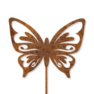 Edelrost Schmetterling Kenzo mit Stecker