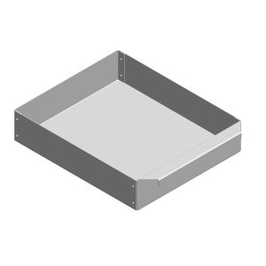Aschekasten aus Stahlblech 220x259x55mm | Olsberg** | Flamado | Schamotte-Shop.de