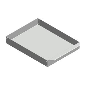 Aschekasten aus Stahlblech 230x300x40mm  Oranier Arena  Flamado  Schamotte-Shop.de