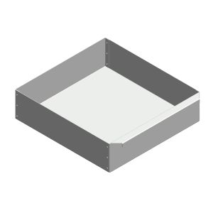 Aschekasten aus Stahlblech 325x340x90mm | Caminos Remus** | Flamado | Schamotte-Shop.de