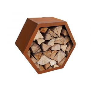 Brennholzregal ØVENDECK Hexagon
