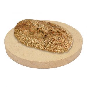 Brotbackstein rund Ø 39 x 4 cm Backstein ✓ lebensmittelecht ✓ PUR Schamotte ✓ Schamotte-Shop.de