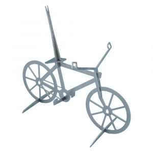 Gockel-Fahrrad aus Edelstahl » rostfrei