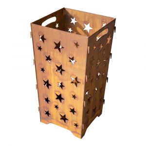 Edelrost Feuertonne Stars » Schamotte-Shop.de