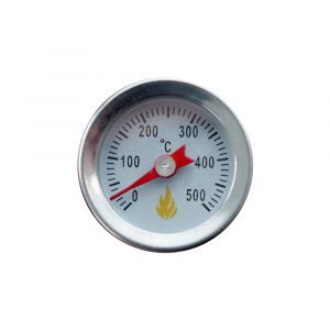 Edelstahl Thermometer Mini bis 500 °C mit Einschraubgewinde