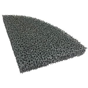 Feinstaub Rußfilter 235x200x25mm (halb rund) Schamotte-Shop.de