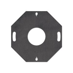 Feuerplatte Grillplatte Grillring für Feuertonne 8-eckig Ø 60 cm Schamotte-Shop.de