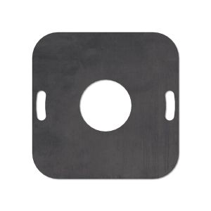 Feuerplatte Grillplatte Grillring für Feuertonne quadratisch 57 x 57 cm Schamotte-Shop.de