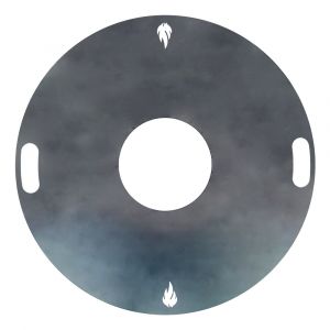 Feuerplatte Grillplatte Grillring für Feuertonne Ø 60 cm » Schamotte-Shop.de