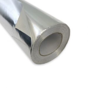 Hitzeschutz Keramikfasermatte mit Alu600x250x5mm
