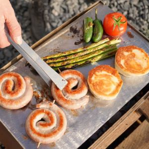 Grillplatte Blazebox BBQ Medium Stahl Schamotte-Shop.de