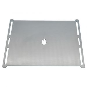 Grillplatte Plancha 30x22cm passend für Knister** Grills