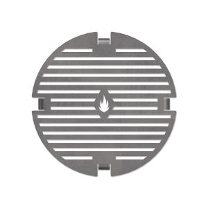 Grillrost Ø 21 cm Einsatz für Feuerplatte Classic Design Schamotte-Shop.de