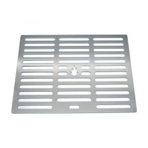 Grillrost aus Edelstahl 38x28 cm für WeGrill**
