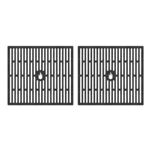 Grillrost 43 x 38,7 cm 2 Stück passend für Burnhard ** Schamotte-Shop.de
