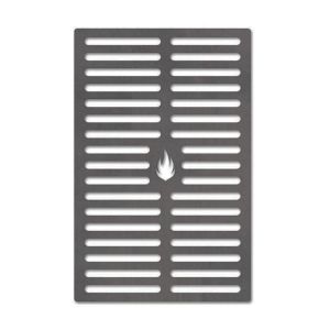 Grillrost aus Stahl 42 x 30 cm passend für Justus** Grills