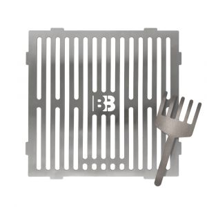 Grillrost Blazebox Cube Medium Edelstahl Schamotte-Shop.de