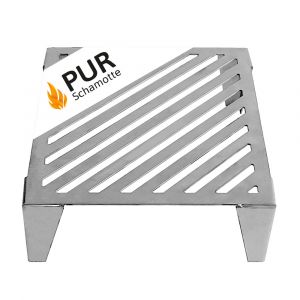 Grillrost mit Füßen 28 x 35 cm für Pizzaofen Holzbackofen Steinbackofen