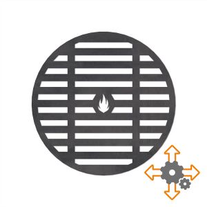 Grillrost nach Maß Schamotte-Shop.de
