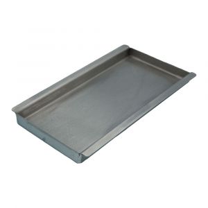 Grillwanne aus Edelstahl 25,0x17,5 cm für Activa**