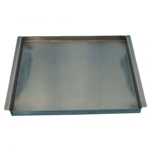 Grillwanne aus Edelstahl 34,0 x 26,5 cm passend für Beefer**